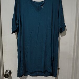NWT Torrid Teal V-Neck Tunic